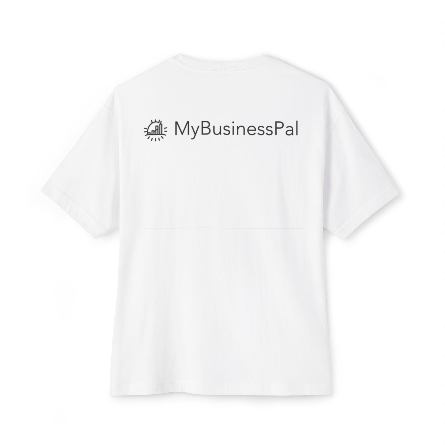 MyBusinessPal Unisex Oversized Boxy Tee - Comfy Casual Wear, Perfect for Workouts, Gifts, Summer Days, Personalized Styles